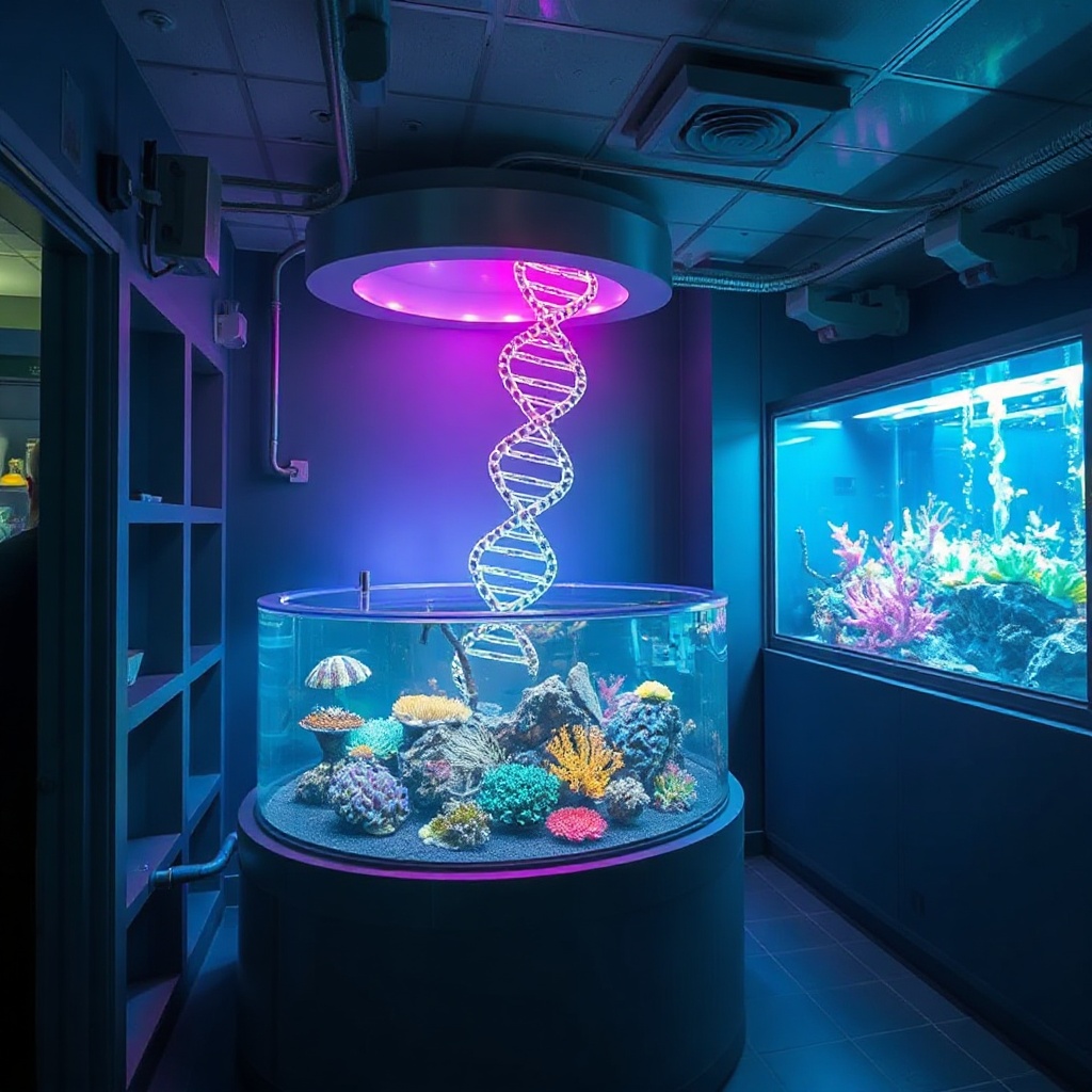 Mutation chamber with gene hologram